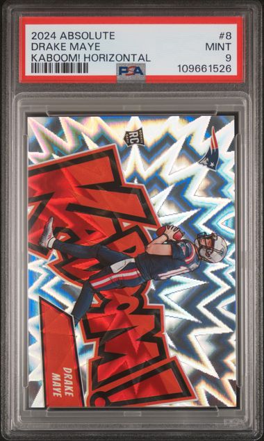 2024 Panini Absolute Kaboom! Horizontal Drake Maye
