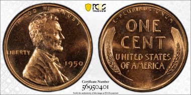1950 1C PR66RD