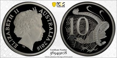 2016 10C Silver PR69DCAM