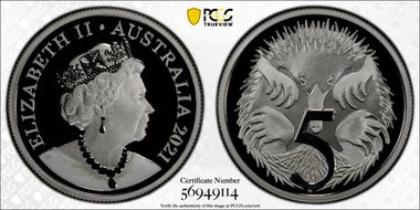 2021 5C Silver PR70DCAM