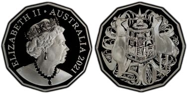2021 50C Silver PR69DCAM
