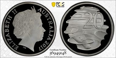 2017 20C Silver PR70DCAM