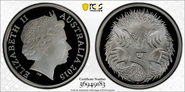 2015 5C Silver PR70DCAM