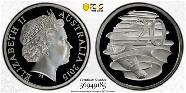 2015 20C Silver PR70DCAM