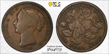 1856 1D NS-6A1 BR-875 Medal Alignment VF25BN