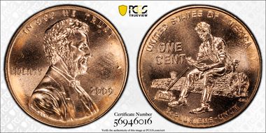 2009 1C Lincoln-Formative Years DDR, FS-808 MS66RD