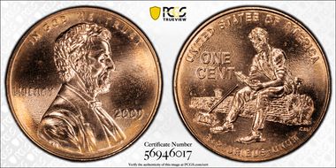 2009 1C Lincoln-Formative Years DDR, FS-808 MS66RD