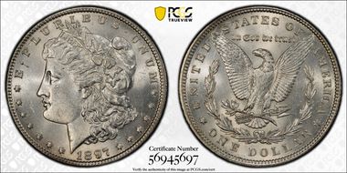 1897 $1 MS63