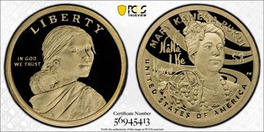 2025-S $1 Native American First Strike PR70DCAM