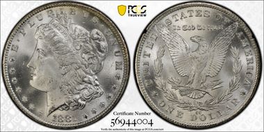 1881-CC $1 GSA Hoard MS66+