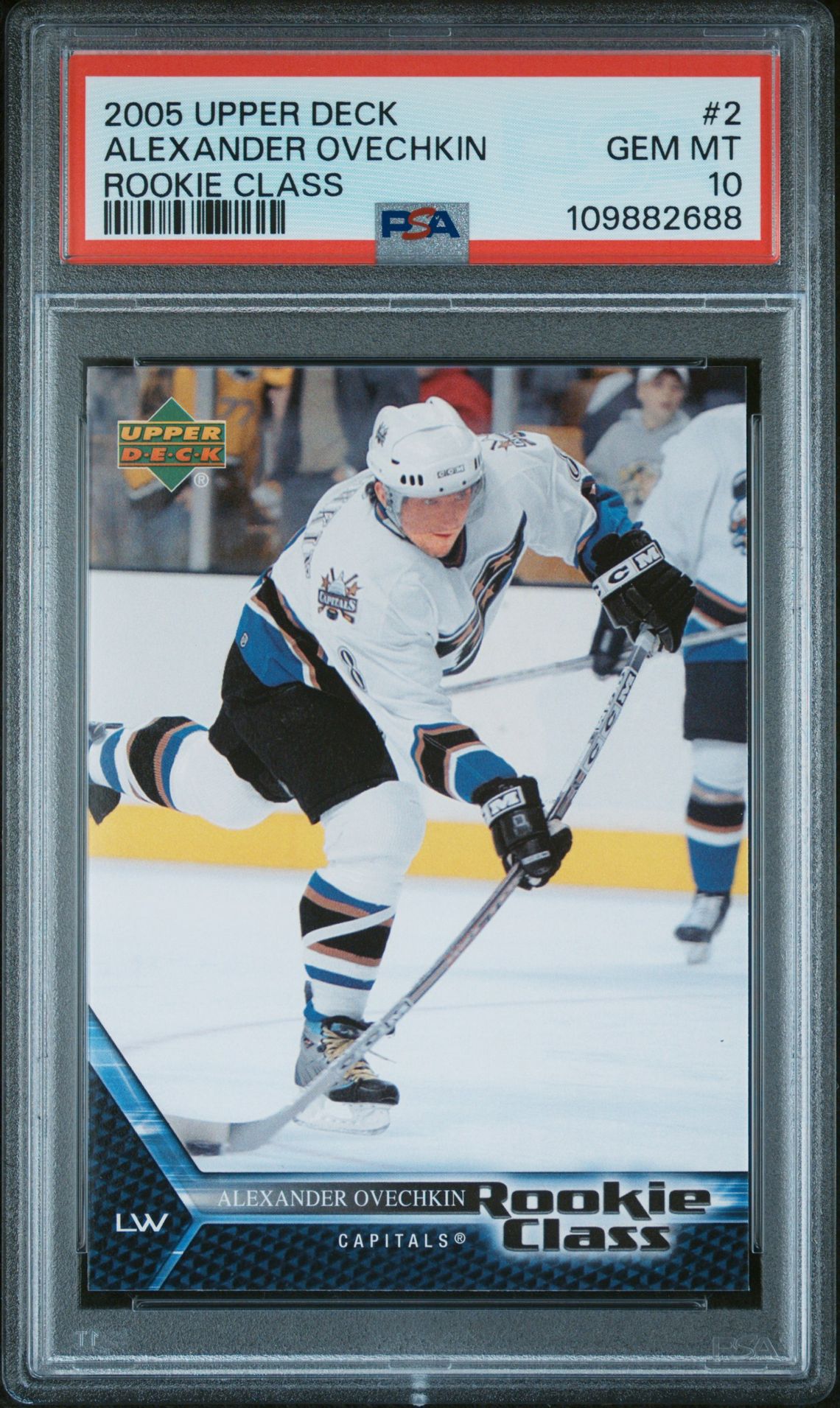 2005 Upper Deck UPPER DECK ROOKIE CLASS #2 Alexander Ovechkin front