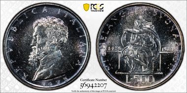 1975-R 500 L Buonarroti MS66