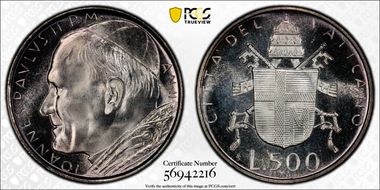 1980 500 L Berman-3501 Anno II MS68