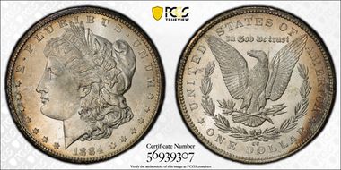 1884-CC $1 MS64+
