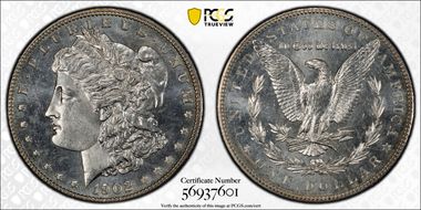 1902 $1 MS66+ PL