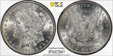 1882-CC $1 GSA Hoard MS63