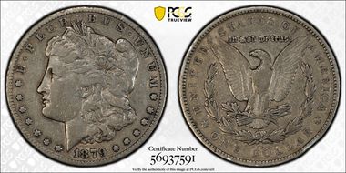 1879-CC $1 Capped Die VF20