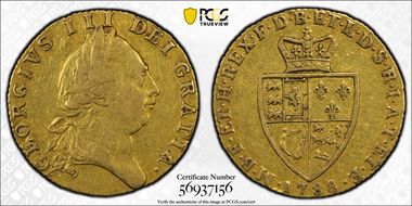 1788 Guinea S-3729 VF35