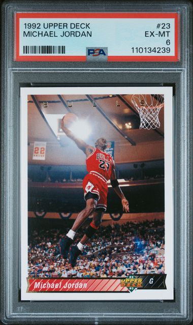 Upper Deck Michael Jordan front