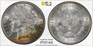 1879 $1 MS64