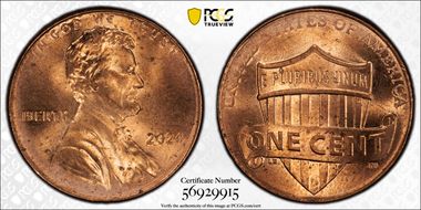 2024 1C Shield MS63RD