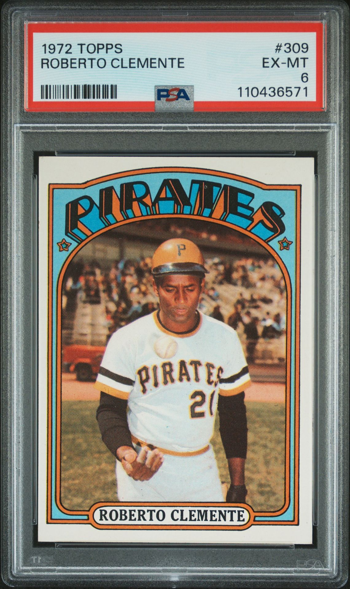 1972 Topps TOPPS #309 Roberto Clemente front
