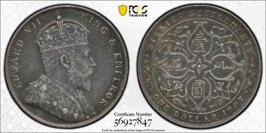 1907 $1 Prid-5 XF45