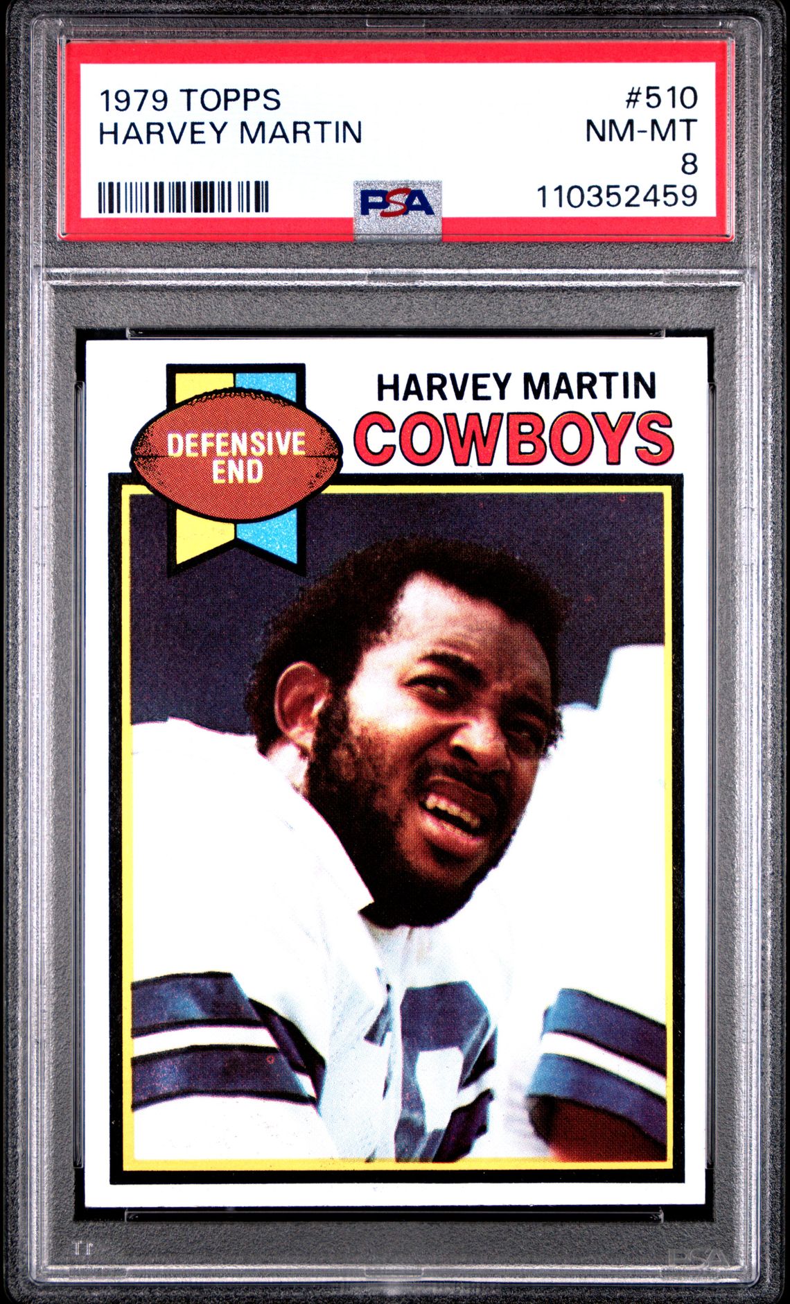 1979 Topps TOPPS #510 Harvey Martin front