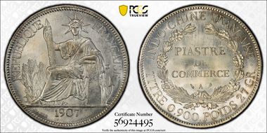 1907-A Piastre Lec-290 MS64