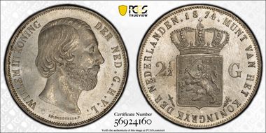 1874 2 1/2 G Scabbard KM-82  Ag MS62