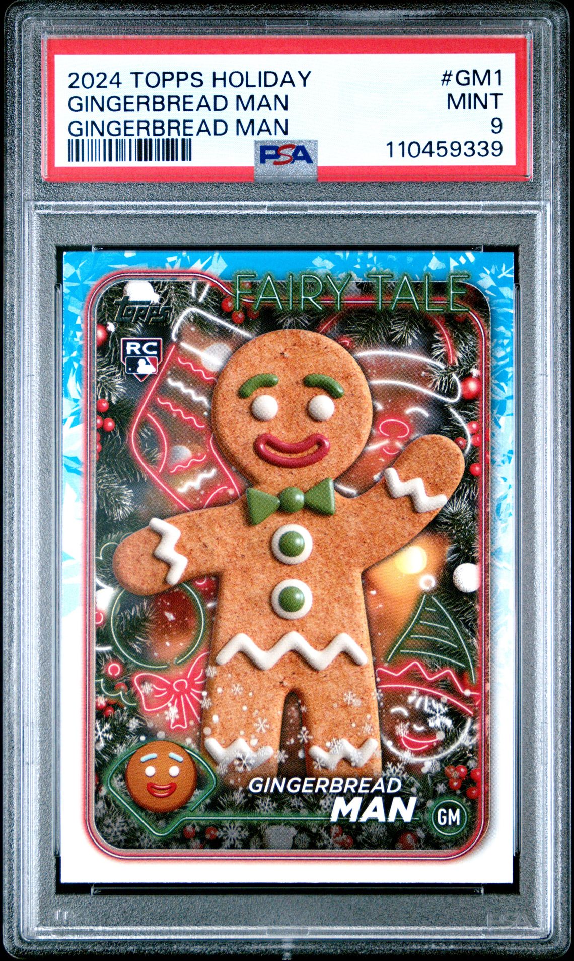 2024 Topps Holiday Gingerbread Man Gingerbread Man #Gm1 Mint 9 front