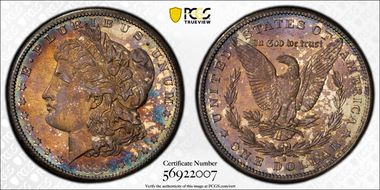 1889-S $1 MS65+