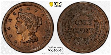 1854 1C MS64RB