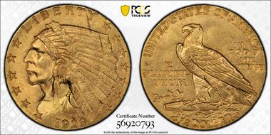 1929 $2.50 MS64
