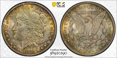 1882 $1 MS66