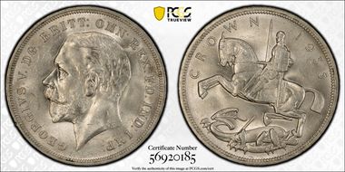 1935 Crown S-4048 .500 Silver MS63