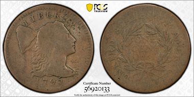 1795 1C Plain Edge G6BN