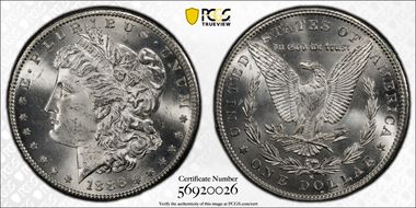 1886-S $1 MS64