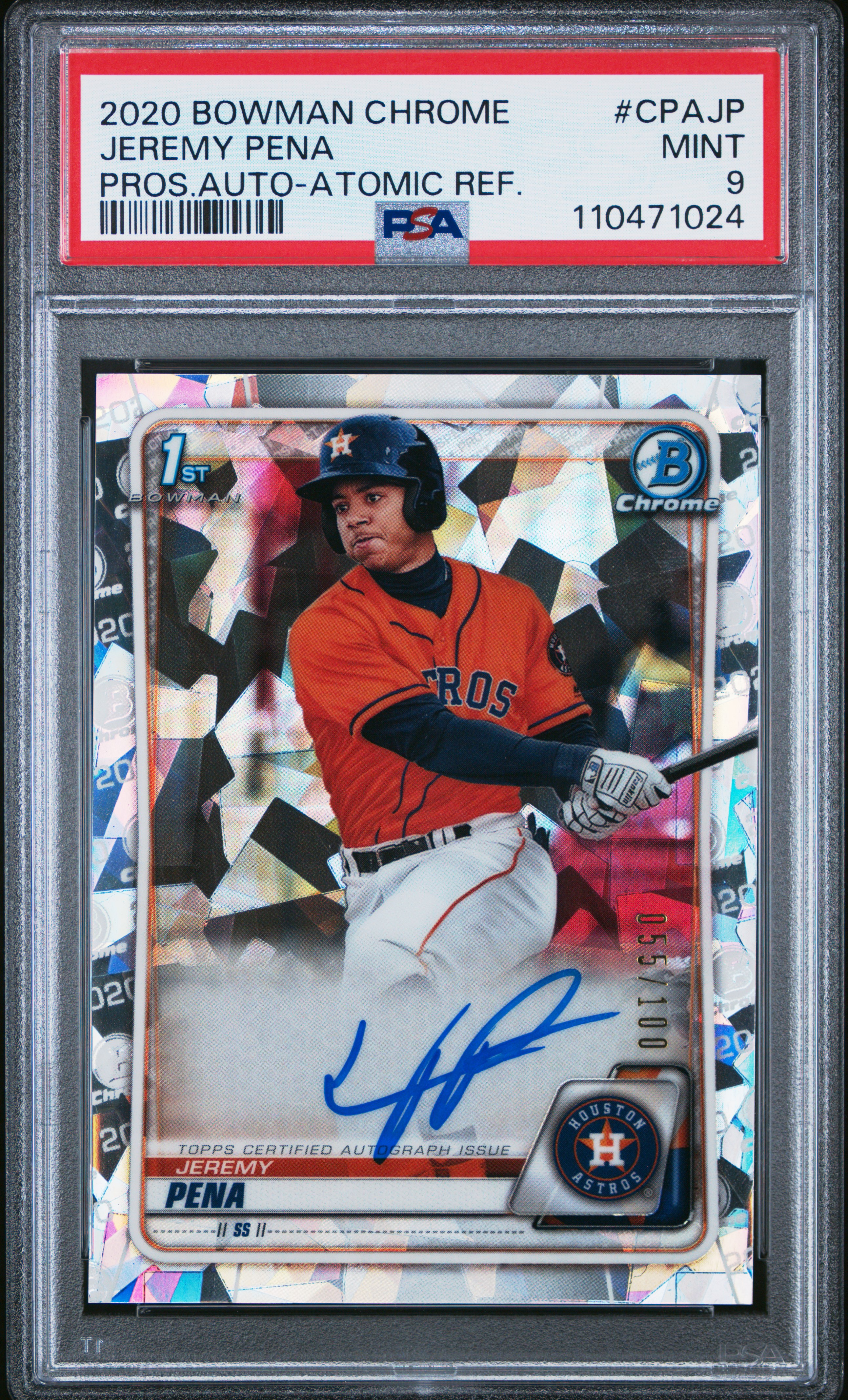 Rusty's Collection's 2020 Bowman Chrome Prospect Autographs