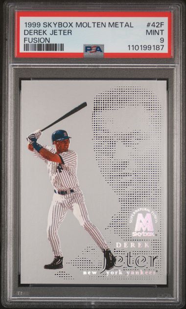1999 SkyBox SKYBOX MOLTEN METAL FUSION FUSION #42F Derek Jeter front