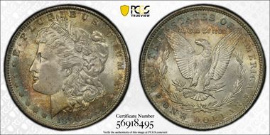 1890 $1 MS65+