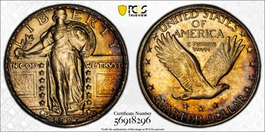 1927-D 25C MS64