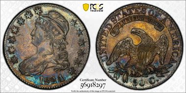 1824/4 50C O-109 XF40