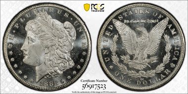 1883-CC $1 MS65DMPL