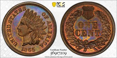 1865 1C PR66BN
