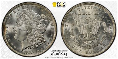 1883-O $1 MS66+