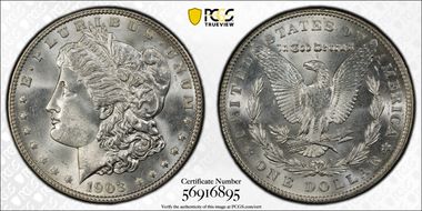 1903 $1 MS66