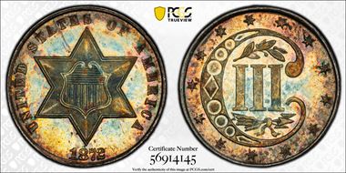 1872 3CS MS67