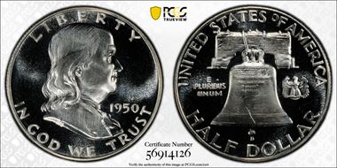 1950 50C PR66+ CAM