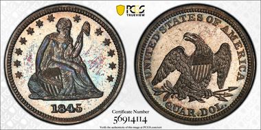 1845 25C PR64+
